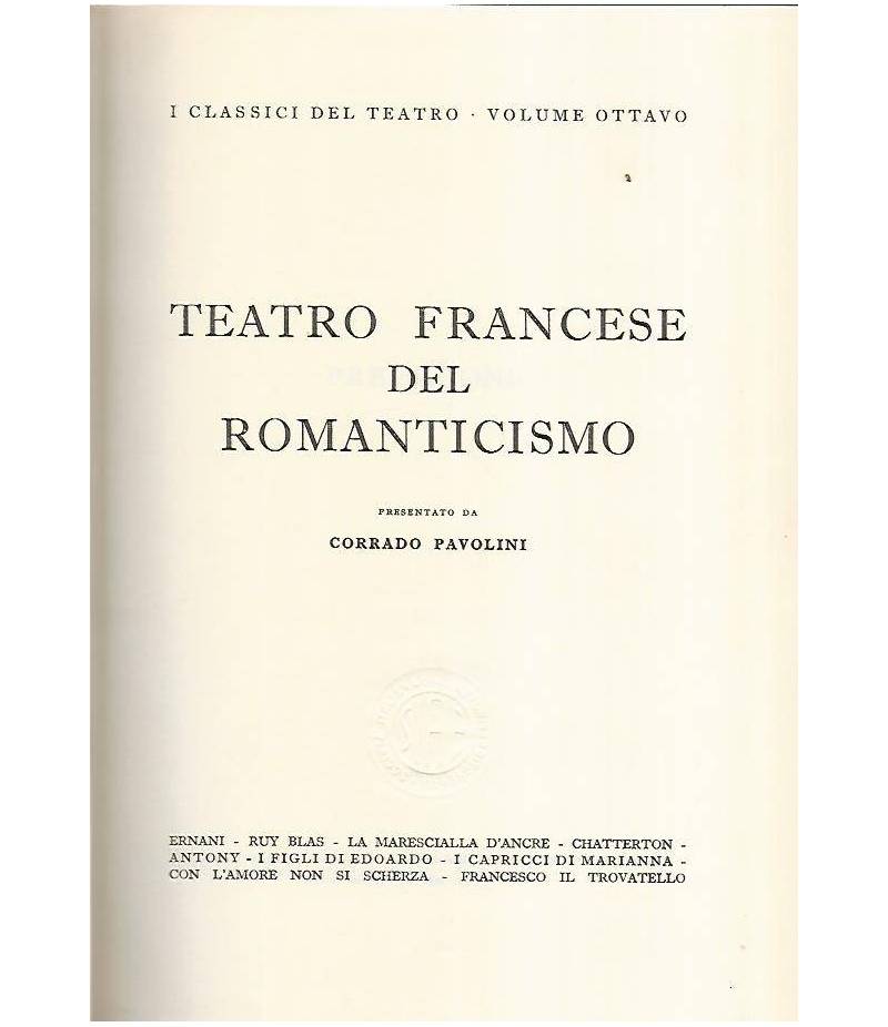 Teatro francese del romanticismo