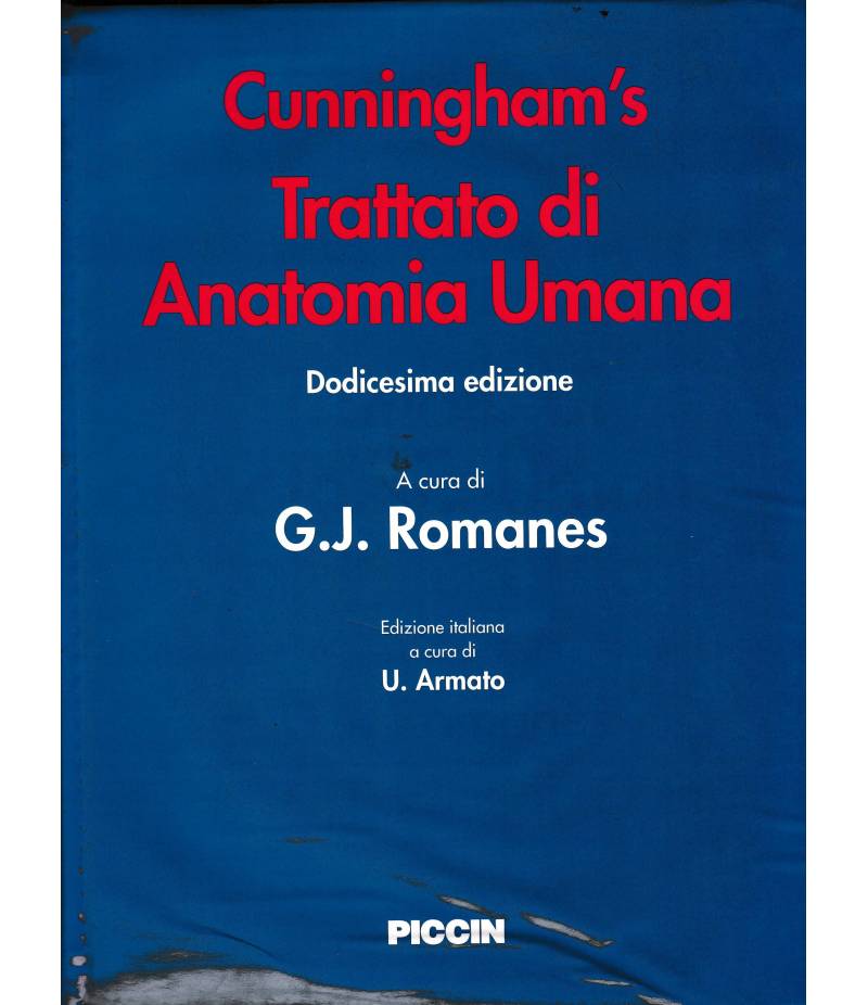 Trattato di Anatomia Umana di Cunningham