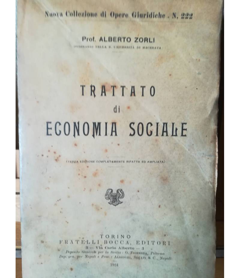 Trattato di economia sociale