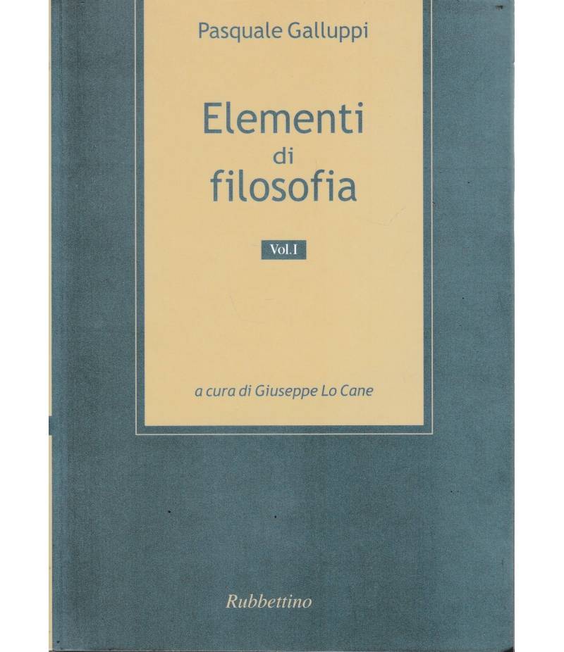 Elementi di filosofia: 1