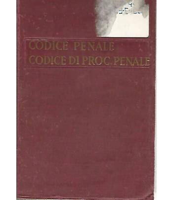 Codice penale. Codice di procedura penale