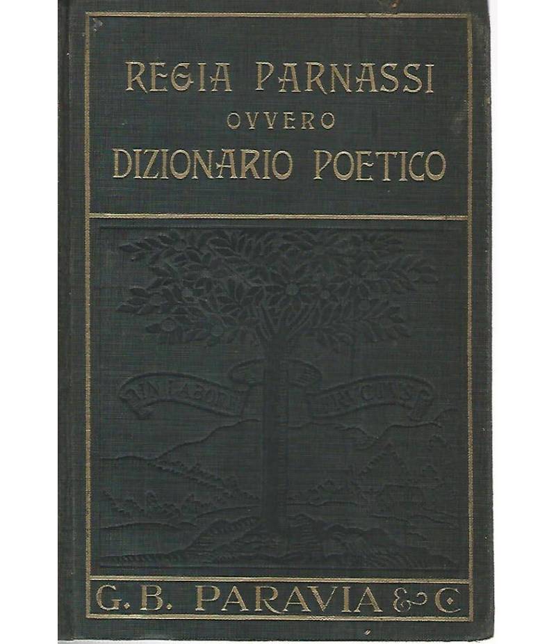 Regia Parnassi ovvero dizionario poetico