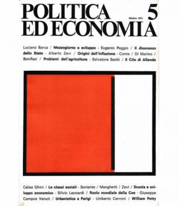 Politica ed economia 5 Ottobre 1973  Rivista bimestrale