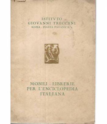 Mobili librerie per l'enciclopedia italiana