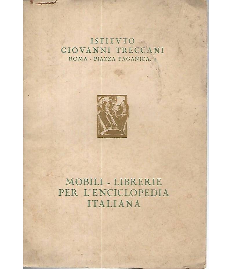 Mobili librerie per l'enciclopedia italiana