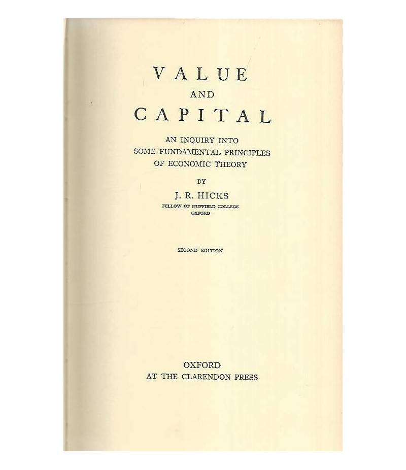 Value and capital