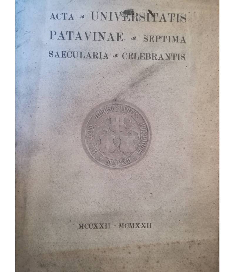 Acta Uptima Saecularia Celebrantis (1222-1922)