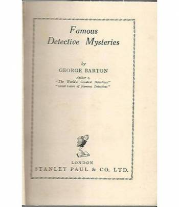 Famous detective mysteries