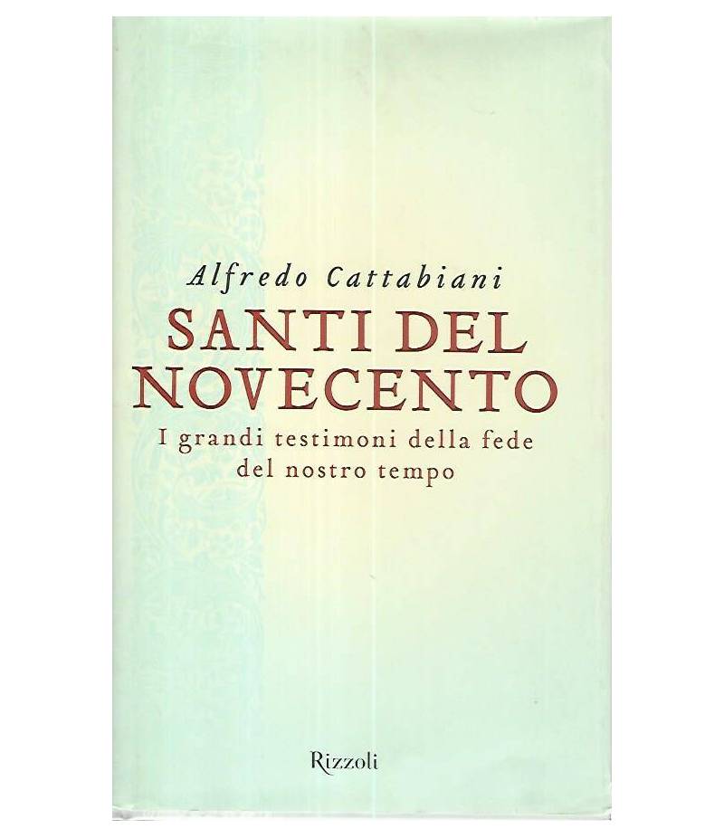 Santi del novecento