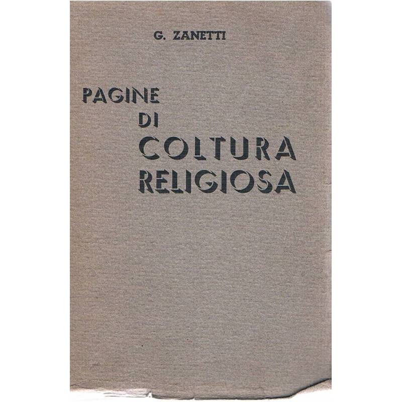 Pagine di coltura religiosa