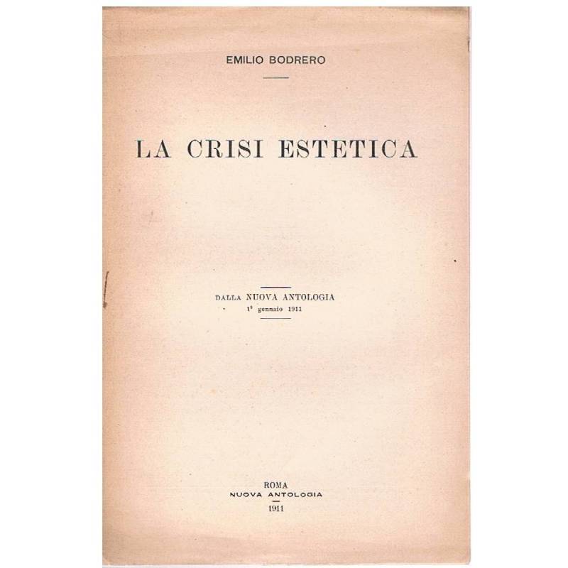 La crisi estetica