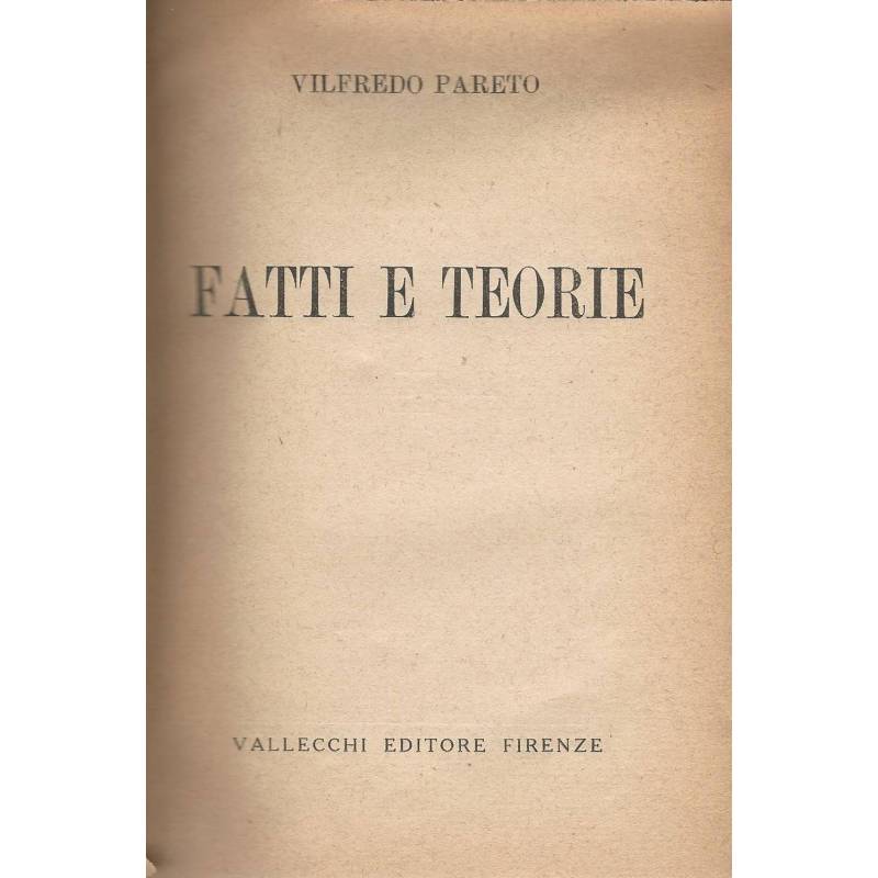 Fatti e teorie