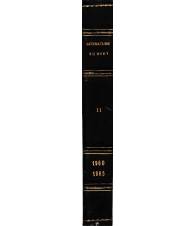 Chemical abstracts & Litterature survey 1960-1965  vol. 2