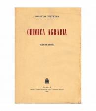 Chimica agraria. Volume terzo