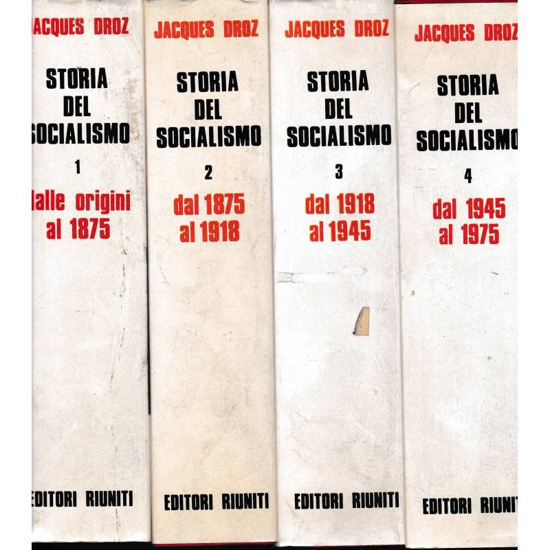 Storia del socialismo  4 volumi
