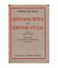Antologia critica sugli scrittori d'Italia. Volume secondo: Dal Poliziano al Metastasio