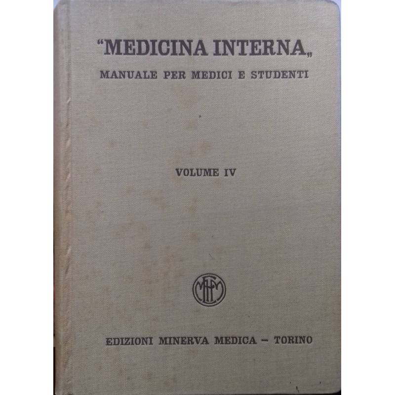Medicina interna. Manuele per medici e studenti. Volume IV