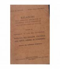 Relazioni della commissione parlamentare di Inchiesta sulle condizioni dei lavoratori. Vol. XV