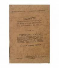 Relazioni della Commissione Parlamentare di inchiesta sulle condizioni dei lavoratori in Italia. Vol. XII
