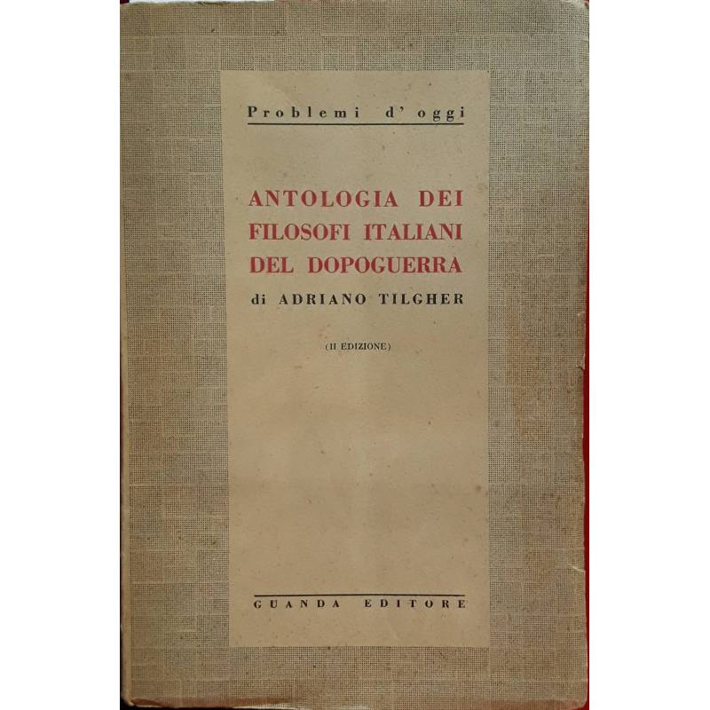 Antologia di filosofi italiani del dopoguerra