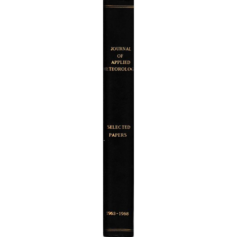 Journal of applied Meteorology. Selected papers. Vol. 2 1963-1968