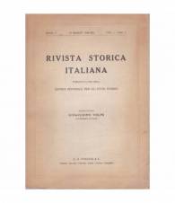 Rivista storica italiana. 31 marzo 1936.
