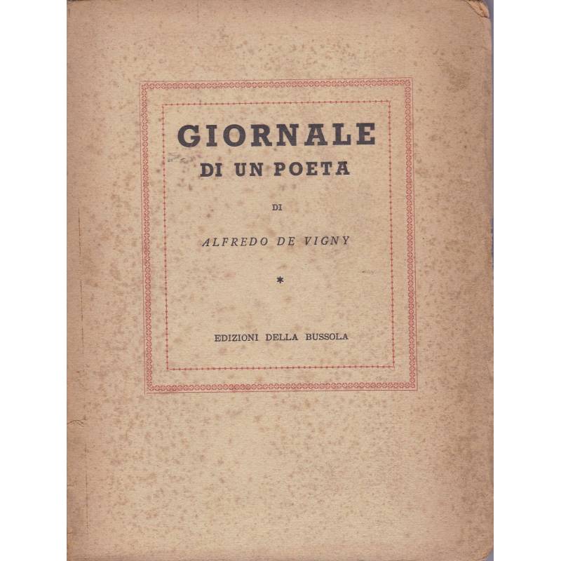 Giornale di un poeta