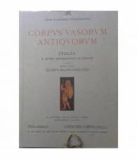 Corpus Vasorum Antiquorum. Italia, fasc. XIII: R. Museo Archeologico di Firenze