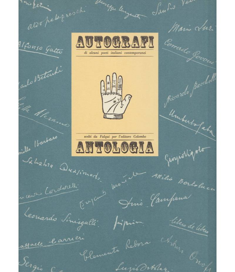 autografi di alcuni poeti italiani contemporanei antologia