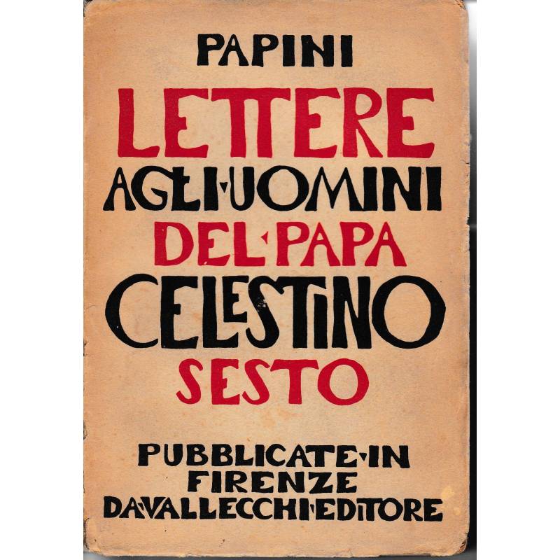 Lettere agli uomini del Papa Celestino Sesto