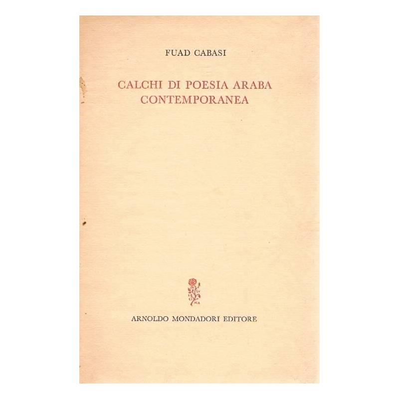 Calchi di poesia araba contemporanea