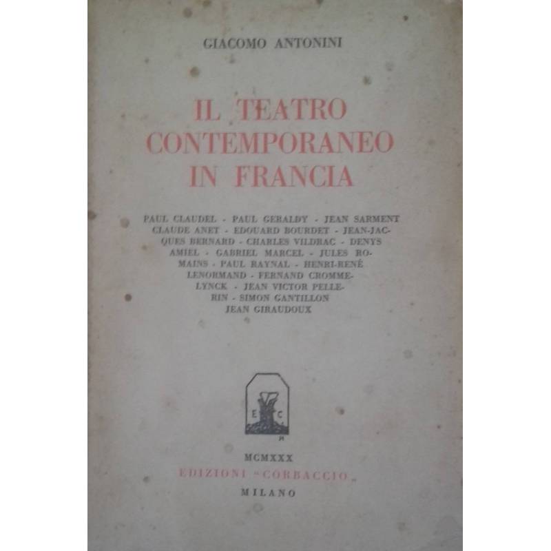 Il teatro contemporaneo in Francia
