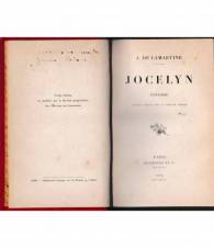 Oeuvres poètiques de Lamartine. Jocelyn