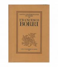 Saggi e testimonianze in onore di Francesco Borri