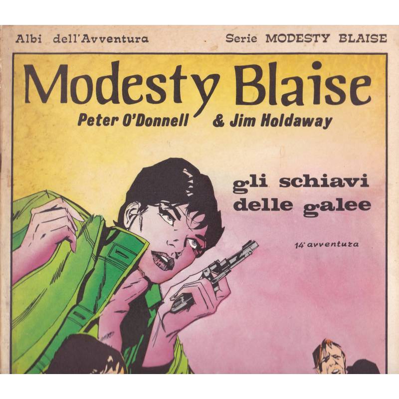 Modesty Blaise. N. 90. 1976. Gli schiavi delle galee.