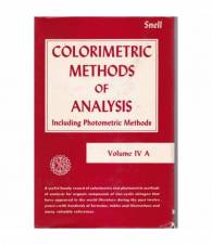 Colorimetric Methods of Analysis. IV A.