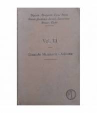 Compendio di Patologia Chirurgica. Volume III. Glandole mammarie - Addome.