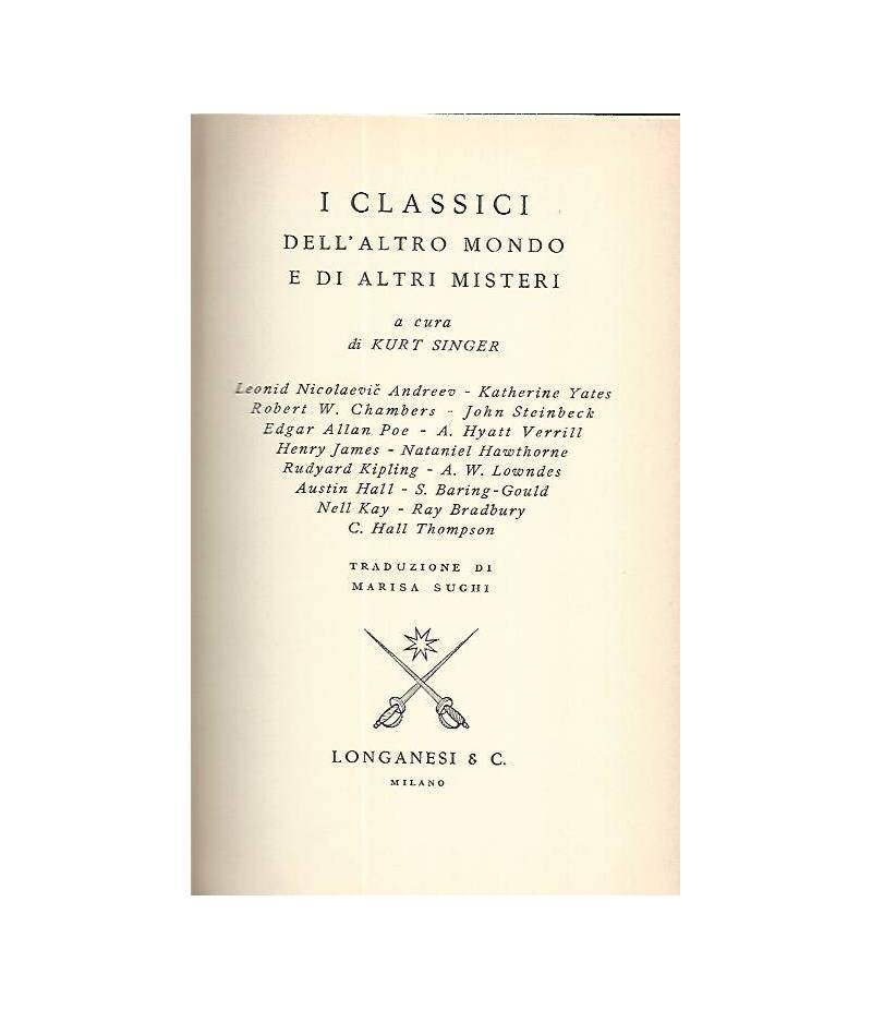 I classici dell'altro mondo e di altri misteri