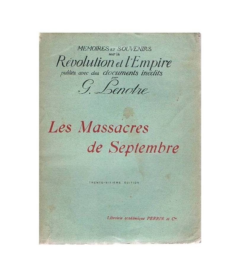 Le massacre de septembre