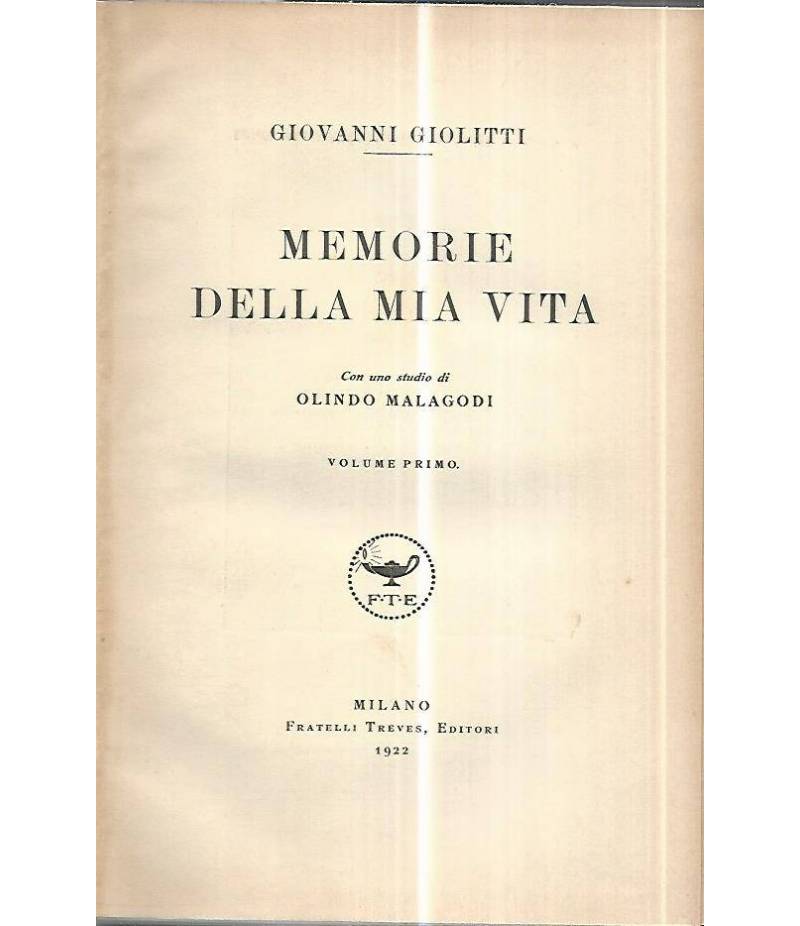 Memorie della mia vita. Voll.1-2