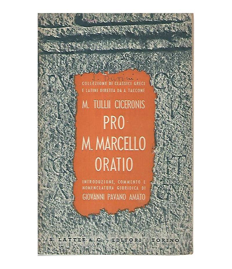 Pro M. Marcello Oratio