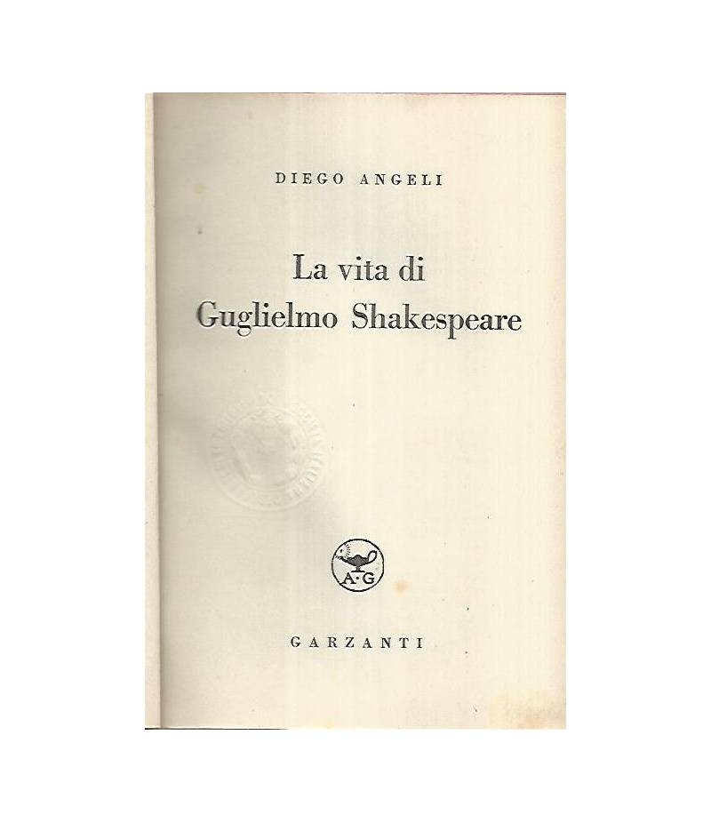 La vita di Guglielmo Shakespeare