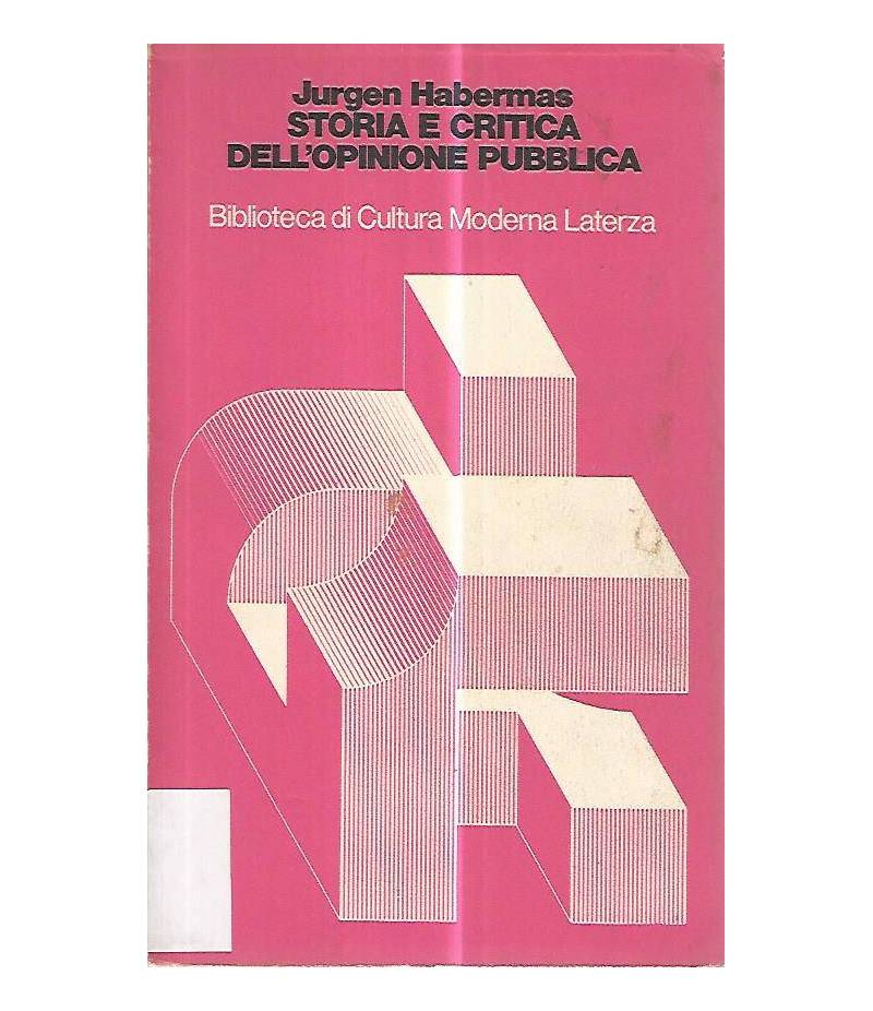 Storia e critica dell'opinione pubblica