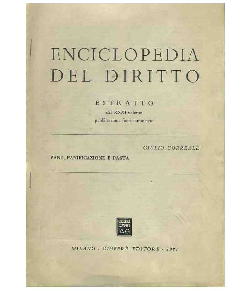 Enciclopedia del diritto. Estratto dal XXXI volume