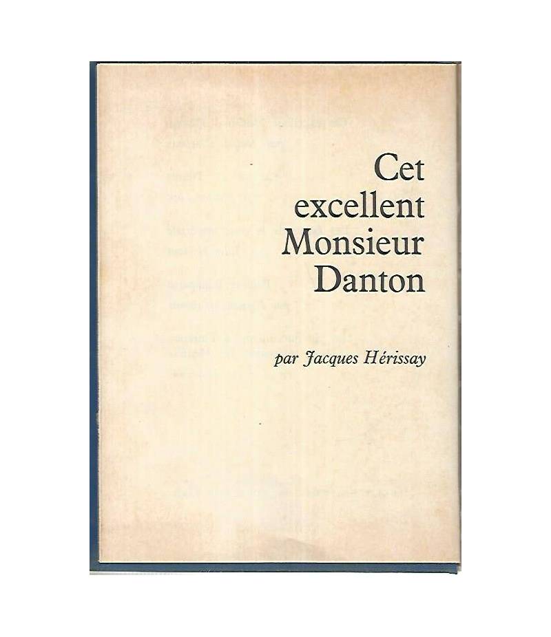 Cet excellentt Monsieur Danton